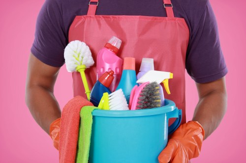 Illustration of accessible cleaning services content for Cleaners W2