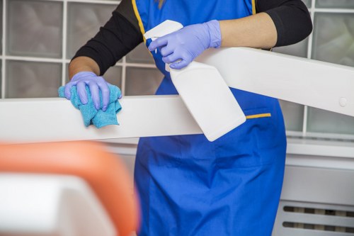 Deep cleaning and maintenance by a cleaning company in W2